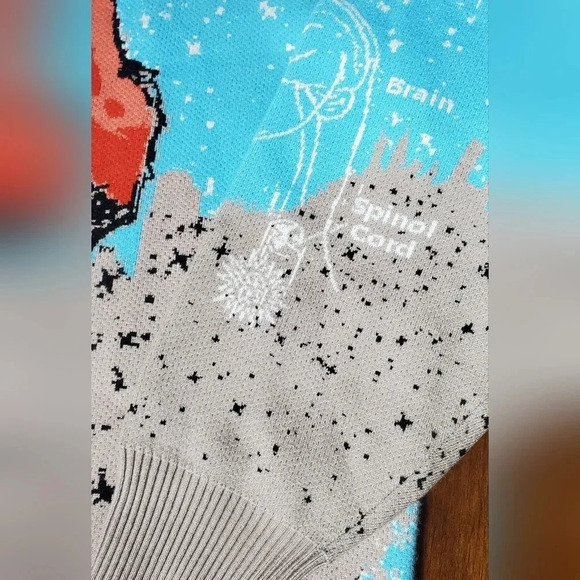 VERY RARE By‎ Raf Reyes "Rapid Dog" Knit Long Sleeve Size XL NWT - Picture 4 of 12